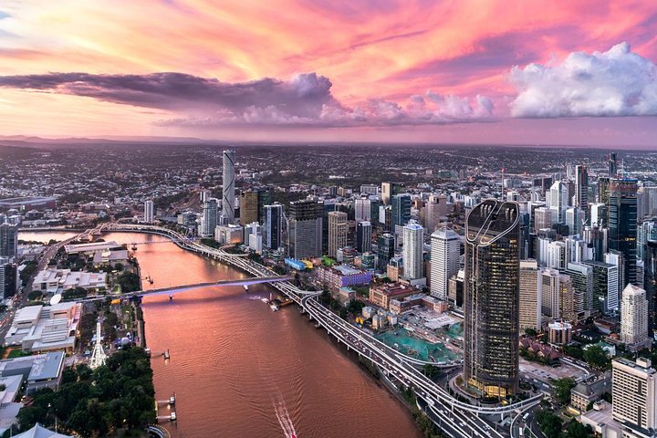 Brisbane City - Private Helicopter Sunset Flight - 25min - Accommodation Sunshine Coast 4