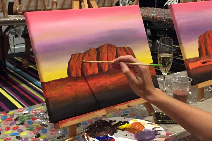 Friday Night 2 For 1 Paint And Sip Art Sessions - Restaurant Gold Coast 5