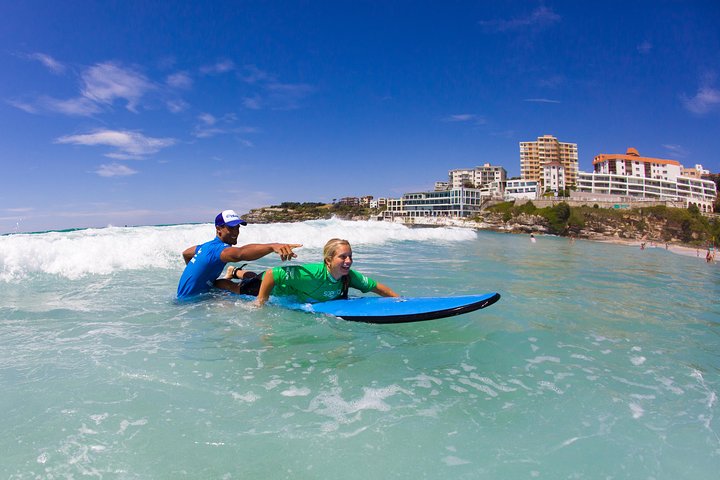 Surfing Lessons On Sydney's Bondi Beach - thumb 1