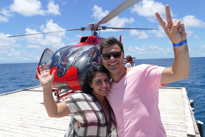 Full Day Reef Cruise Including 10 Minute Heli Scenic Flight Get High Package - Accommodation Brisbane