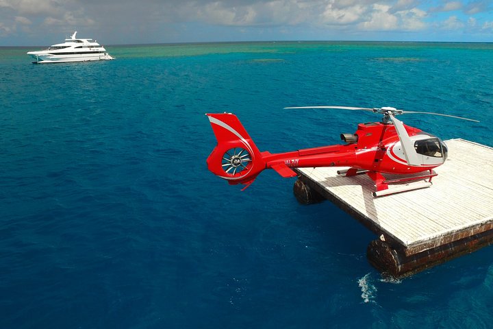 Full Day Reef Cruise Including 10 Minute Heli Scenic Flight: Get High Package - thumb 3