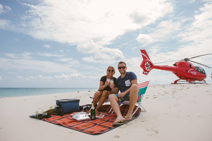 Private Helicopter Tour: Reef Island Snorkeling And Gourmet Picnic Lunch - Accommodation in Surfers Paradise 1
