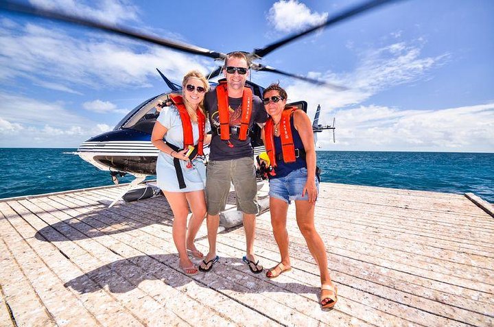Great Barrier Reef Scenic Helicopter Tour And Cruise From Cairns - thumb 2