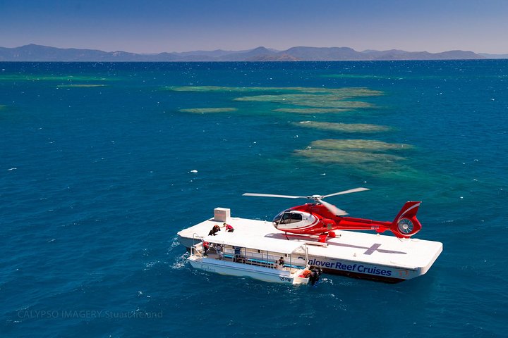 Scenic Helicopter Flight To Moore Reef And Return Snorkeling Cruise From Cairns - Accommodation Brisbane 4