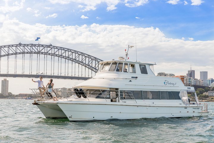 Vivid 90-Minute Sydney Harbour Intimate Catamaran Cruise With Canapes - thumb 1