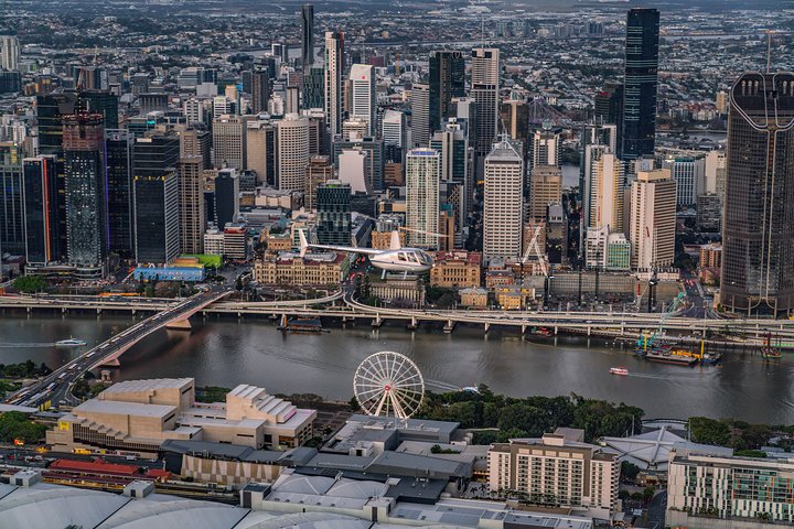 Private Helicopter Scenic Tour Of Brisbane - 25min - Dalby Accommodation 4