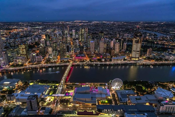 Brisbane City - Private Helicopter Sunset Flight - 25min - Accommodation QLD 5