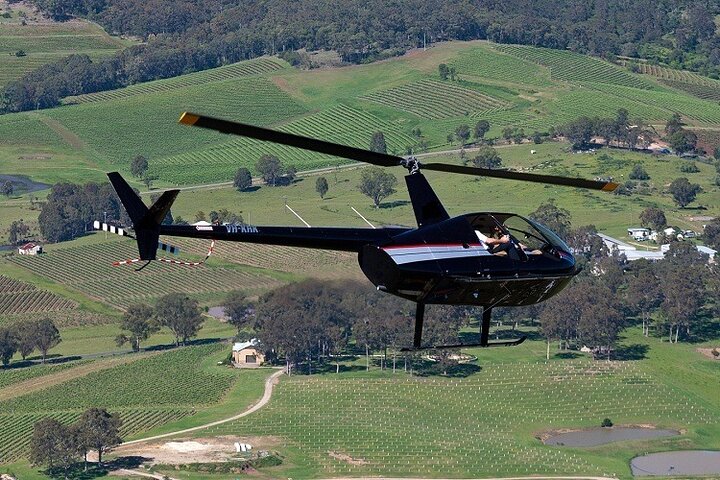 Hunter Valley Wine Country Helicopter Flight from Cessnock - Perisher Accommodation
