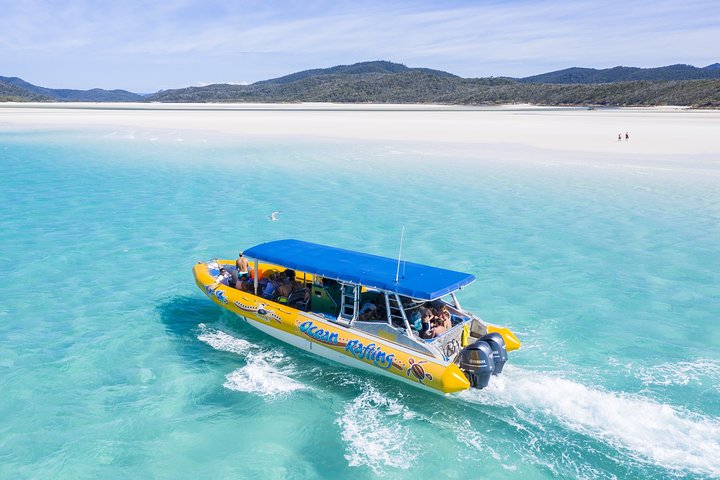 Great Barrier Reef Scenic Flight And Ocean Rafting Whitehaven Beach Day Trip - Accommodation Brisbane 5