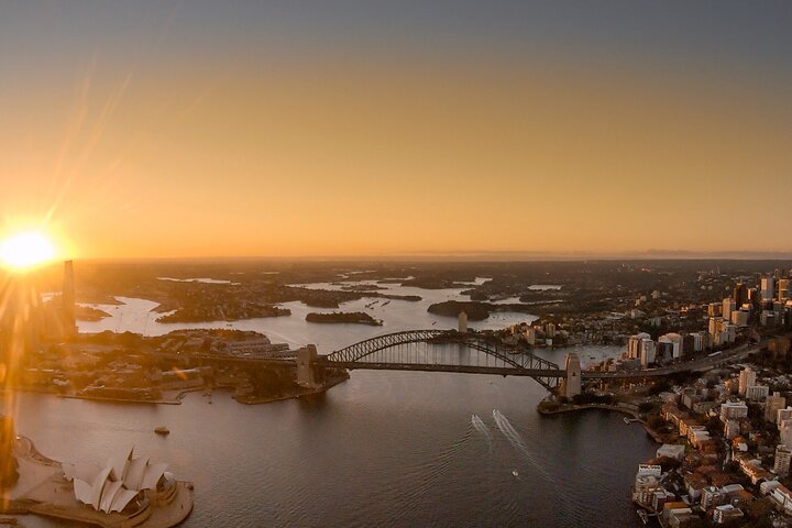 Private Sunset Helicopter Flight Over Sydney & Beaches For 2 Or 3 - 30 Minutes - thumb 2
